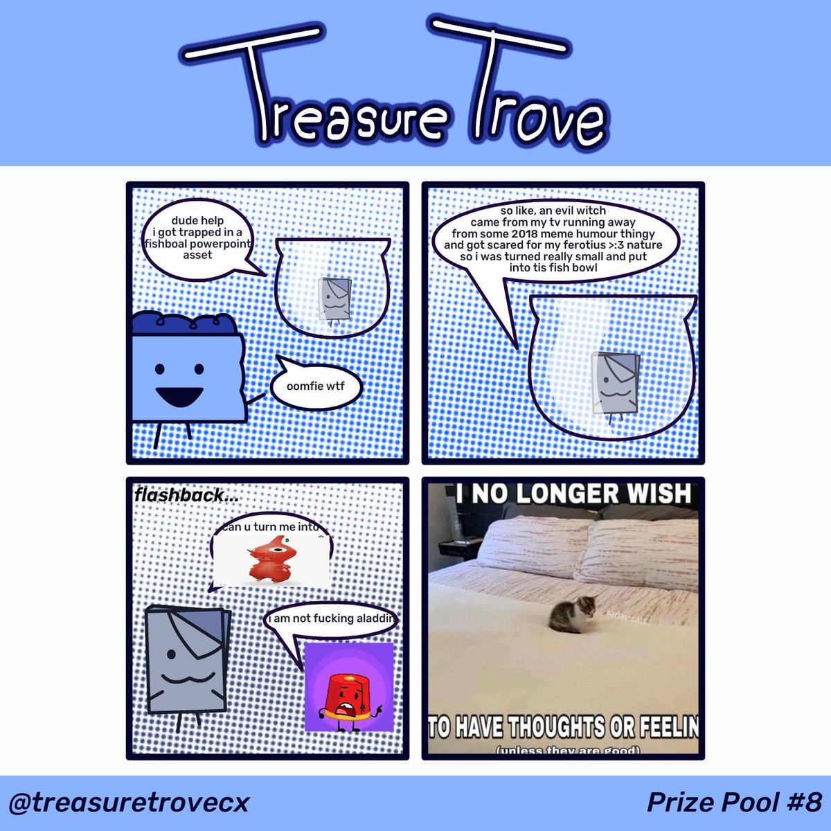 treasuretrovecx's tweet photo. Treasure Trove Comic #8 - Fisboawl https://t.co/O08avGWaUO