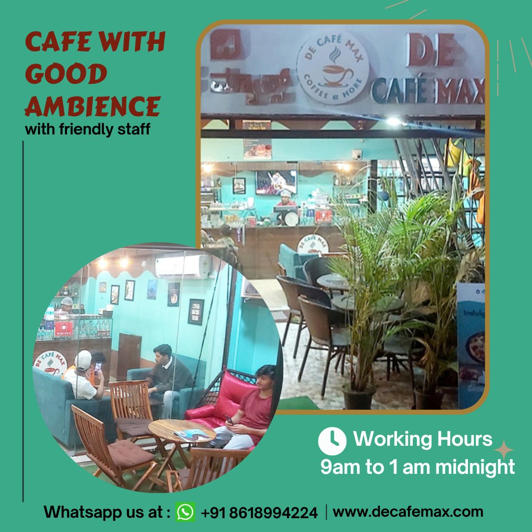 DecafeMax's tweet image. 🌟 Tired of working from home? Ready to embrace a new workspace experience? We've got you covered! 

Seize this opportunity to work in style and comfort!

#OfficeCafe #WorkspaceTransformation #CafeVibes #WorkInComfort #Decafemax #ProductivityBoost #OfficeAwayFromOffice