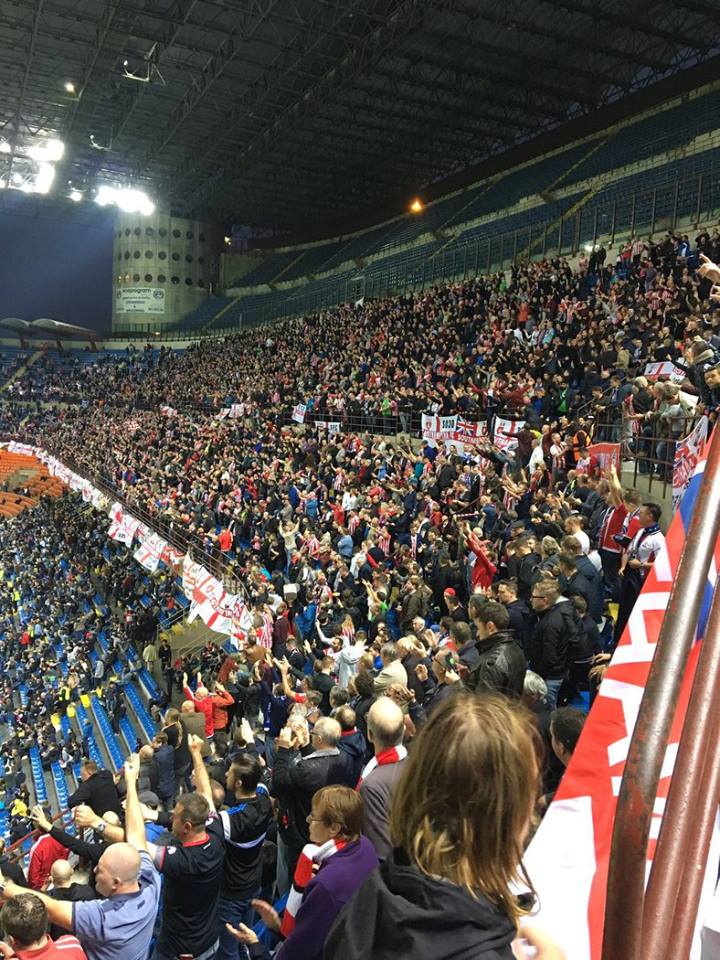 Awaydays23's tweet photo. ON THIS DAY 2016: Southampton at Inter Milan #Saintsfc https://t.co/WuU71Dpley