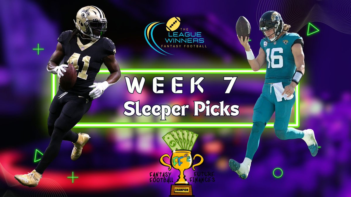 LeagueWinnersFB's tweet photo. Join @JMoeller05 and @ThePruPatel at 2pm/5pm to breakdown the TNF Week 7 matchup between the Saints and Jaguars. We'll also provide some valuable sleeper picks for your consideration. Don't miss out!
 https://t.co/QvQeTaq7UE https://t.co/QwLHTZTRtp