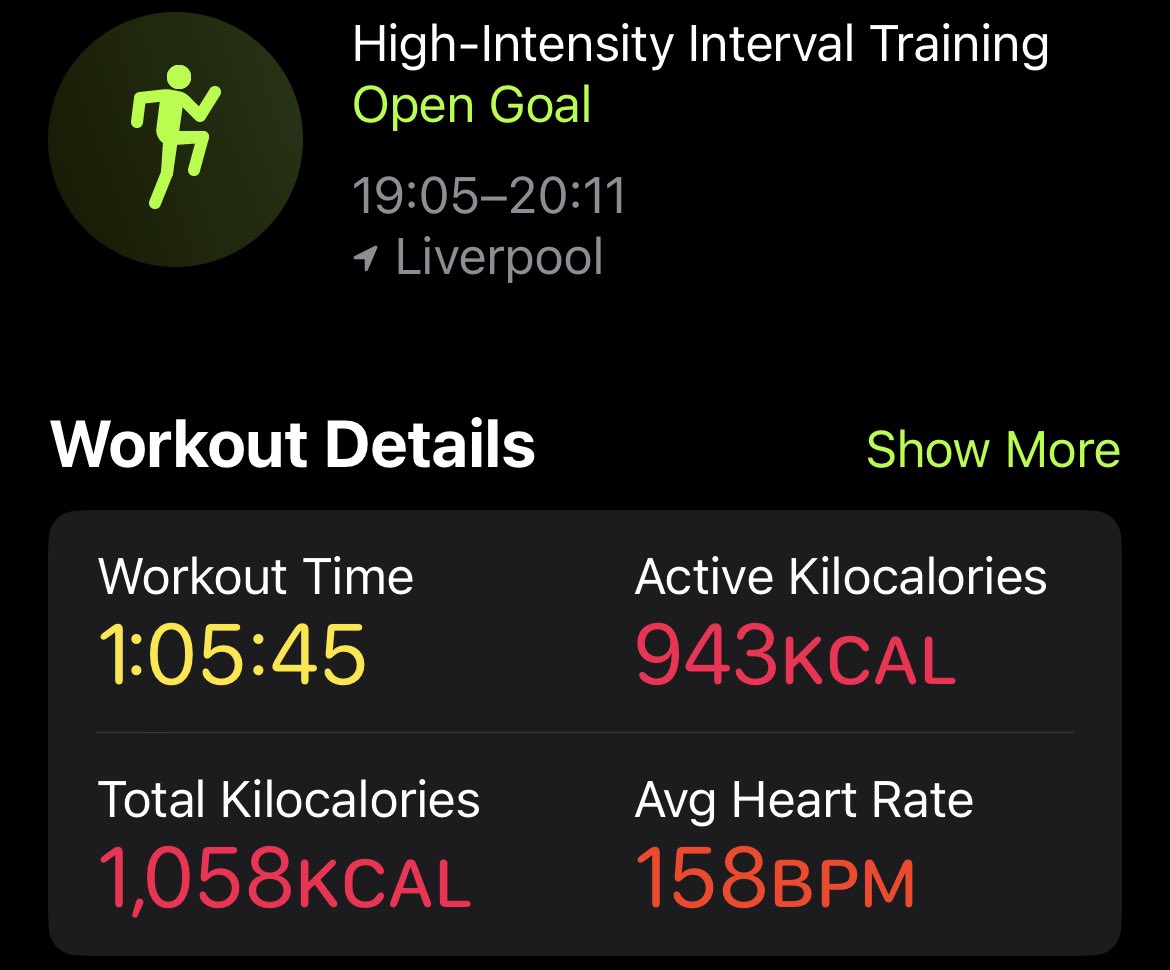 My favourite way to switch off from busy days at work is to exercise. Starting training for Hyrox recently and absolutely loving it 💪