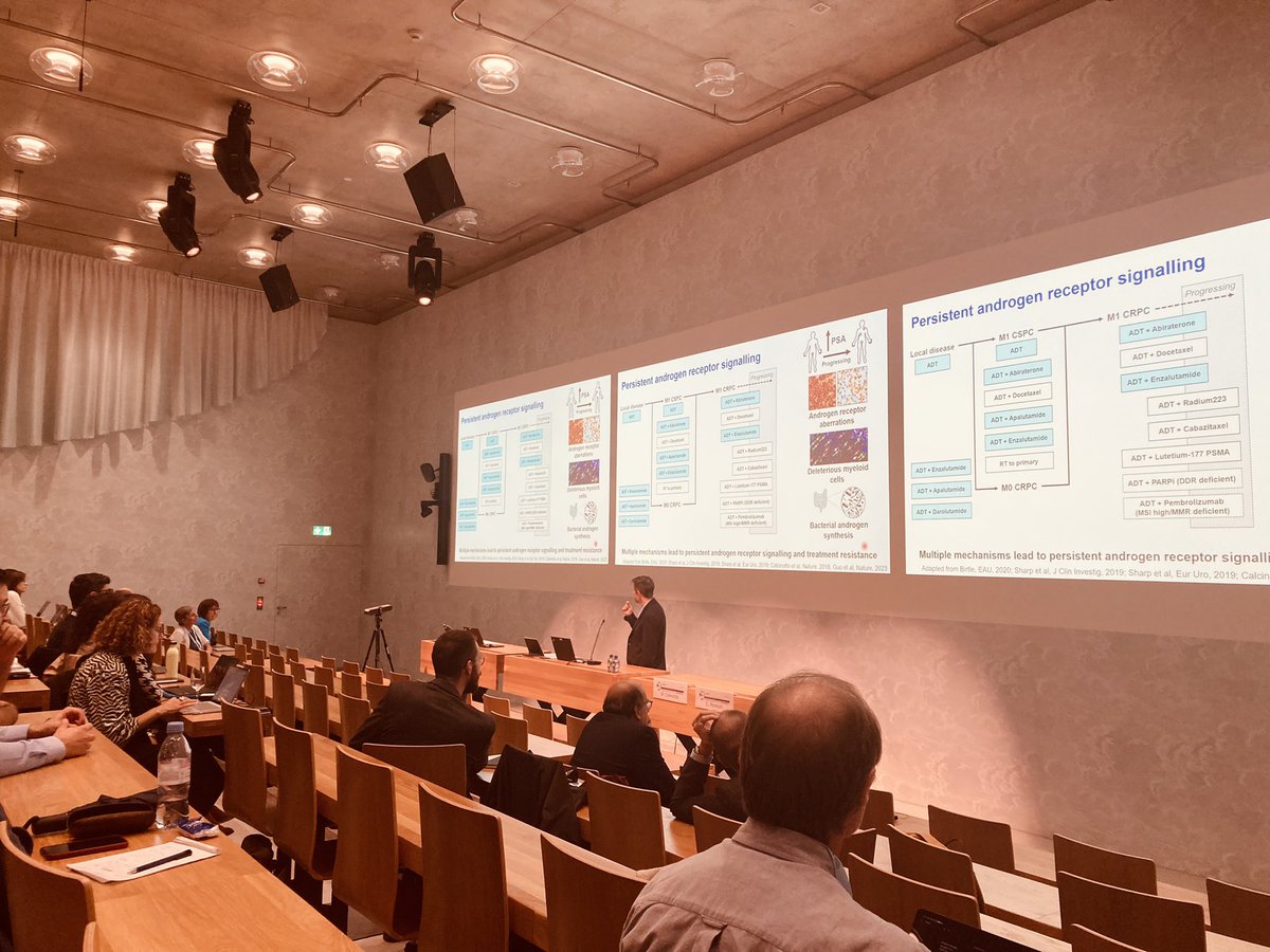 Great first day at the #ESUR23 @Uroweb meeting! Thanks @biozentrum for the fantastic venue and all the speakers for very insightful talks @Michele_Garioni @JTheurillat @ElstLaura @AdamSharpMedOnc