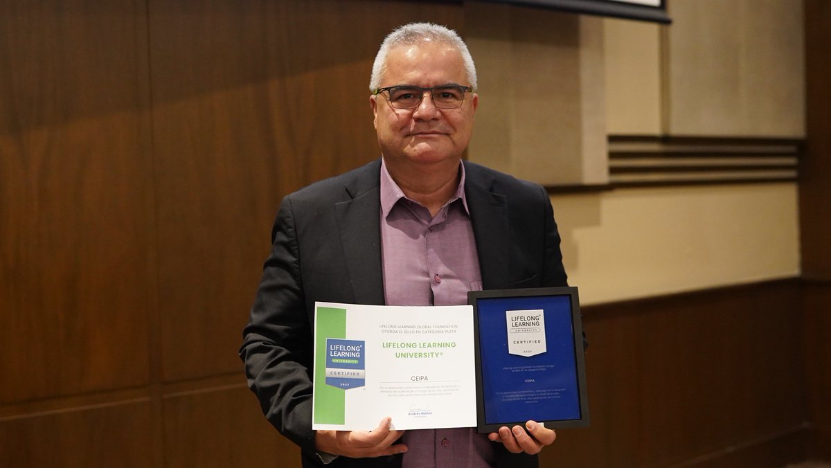 Lifelong learning. Una apuesta por un modelo educativo diferente, incluyente, ubicuo y alineado con los retos de la sociedad del conocimiento. @ceipabs <a href="/diegomazoc/">Diego Mazo</a> #Universidad #blendedlearning <a href="/Mineducacion/">MinEducación</a>