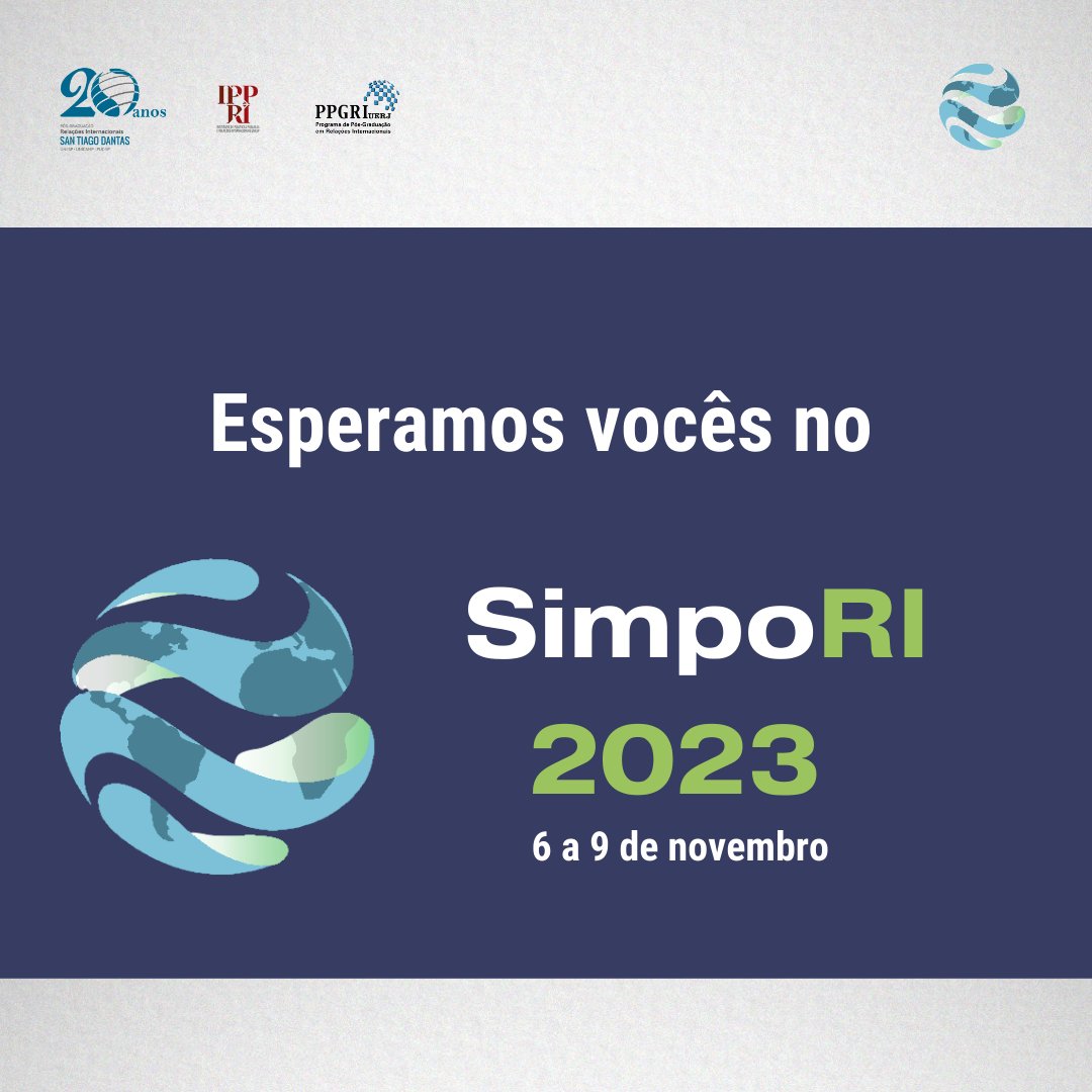 PPGRI 'San Tiago Dantas' (UNESP, UNICAMP, PUC-SP) tweet media