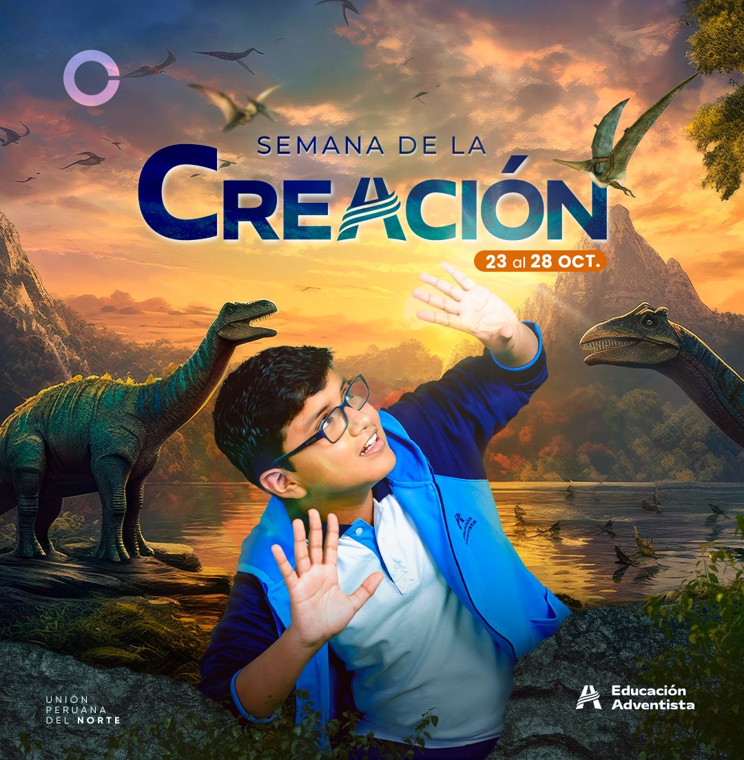 EducacionUPN's tweet photo. 🌿 ¡Celebremos juntos nuestros #orígenes! La #SemanadelaCreación, serán días especiales dedicados a reconectar con nuestro Creador 🥰. Del 23 al 28 de octubre, realizaremos actividades enriquecedoras que nos acercarán más a la naturaleza y a nuestra esencia.🌎 https://t.co/ntyIjjONic