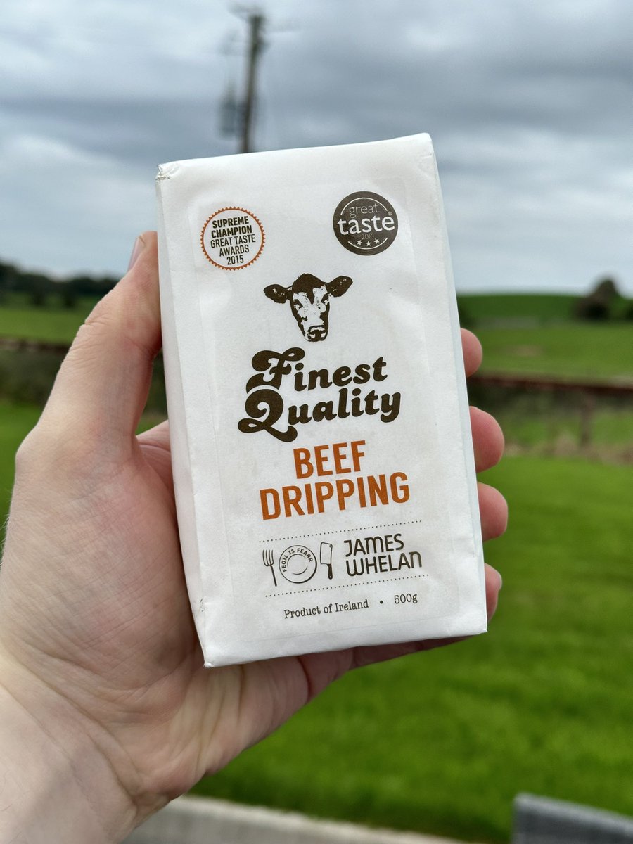 You know it’s been a good day’s work in #Tipperary when you get sent home with Beef Dripping 😂 (Thanks @waittilitellya @JWButchers @tippfood)