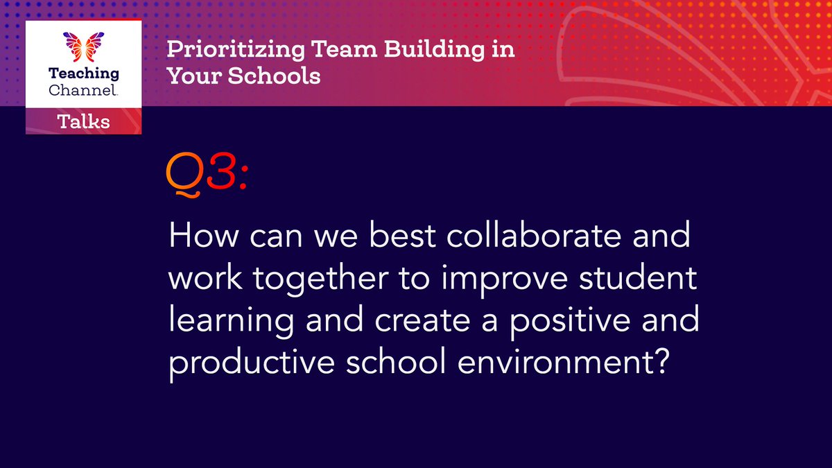 DrBradJohnson's tweet image. Q3 - #TeachingChannelTalks