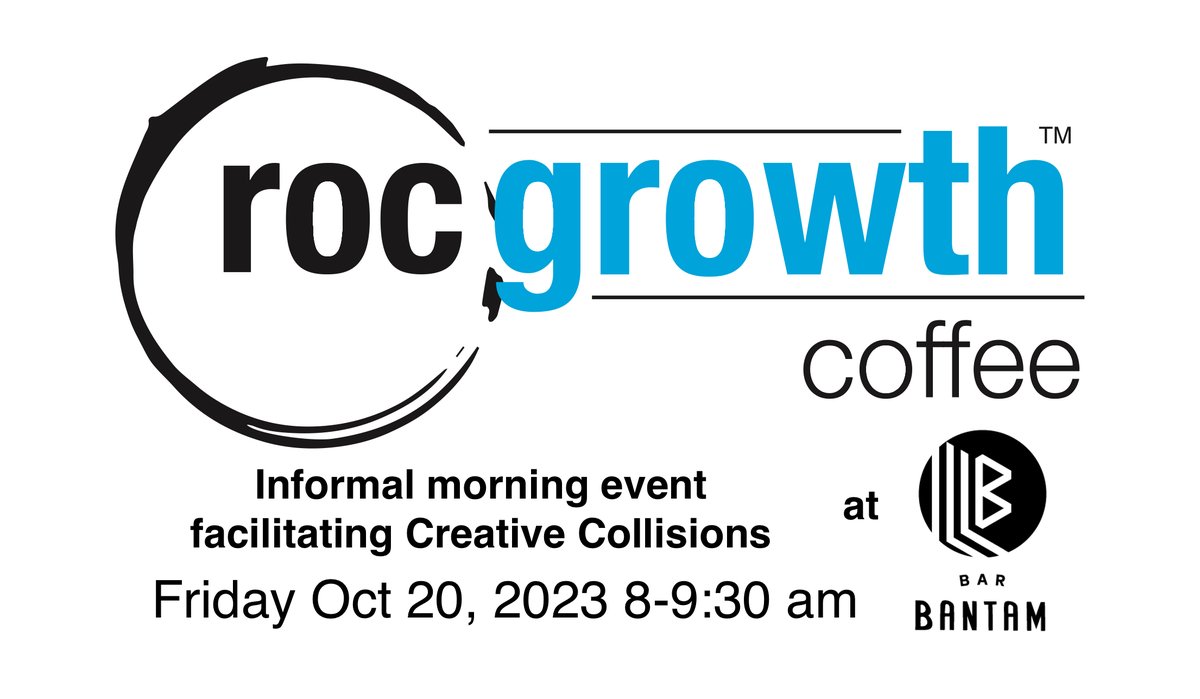 Join us for Creative Collisions tomorrow morning.