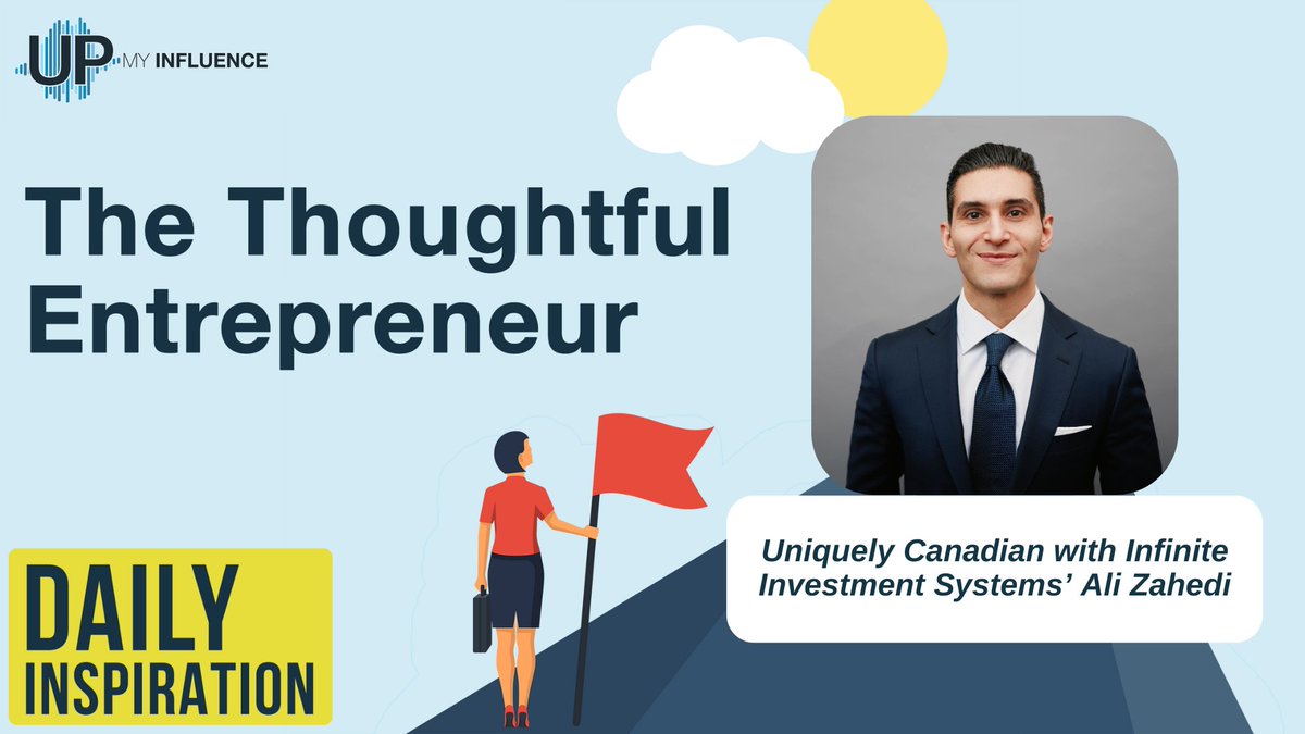 Ali Zahedi from Infinite Investment System shares innovative strategies and attests to the power of networking in the world of business that caters to the Canadian market. upmyinfluence.com/podcasts/1679-… #TheThoughtfulEntrepreneur #EntrepreneurshipTalks #Canada #journorequest