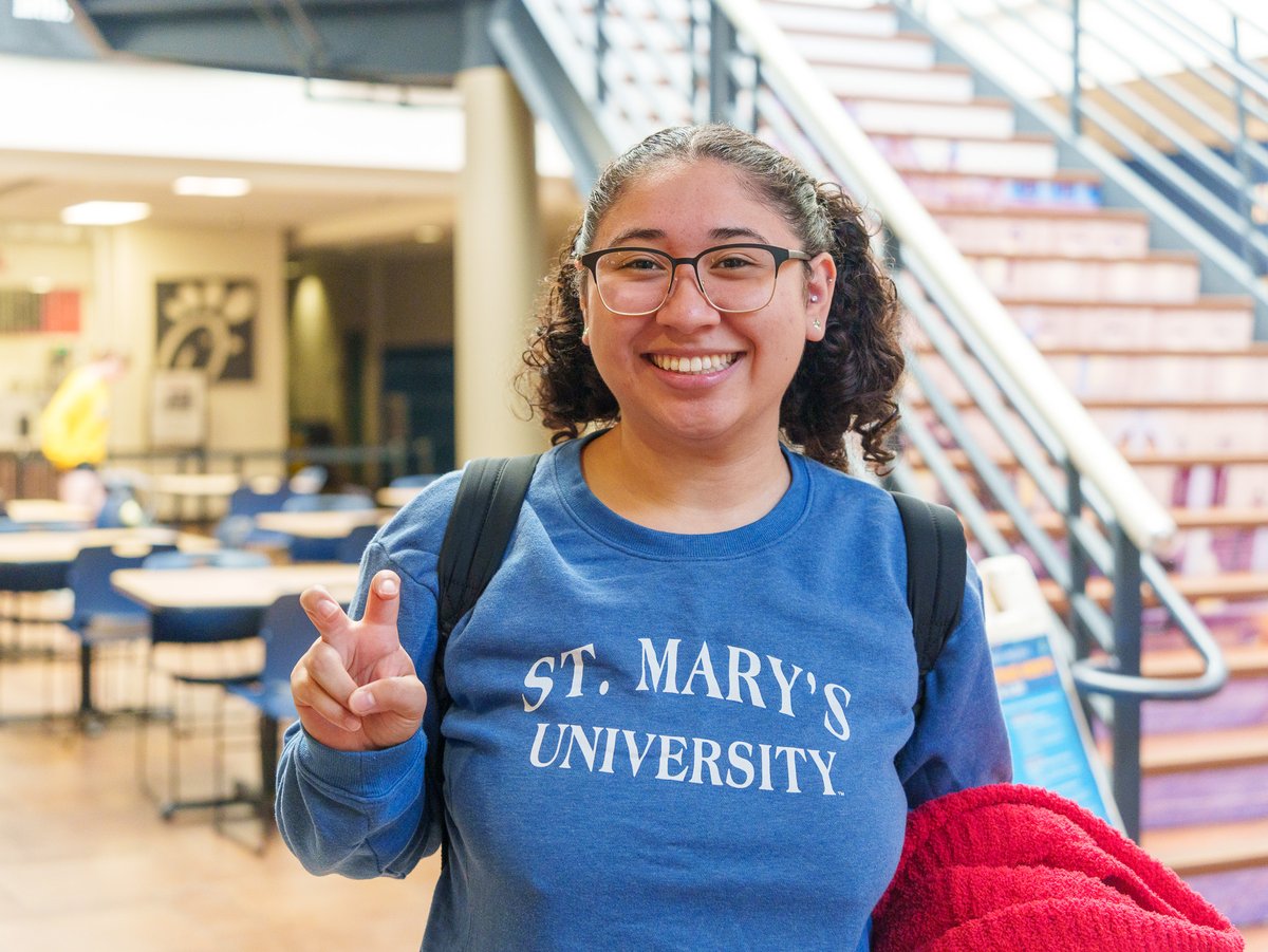 StMarysU's tweet image. #SpiritThursday!