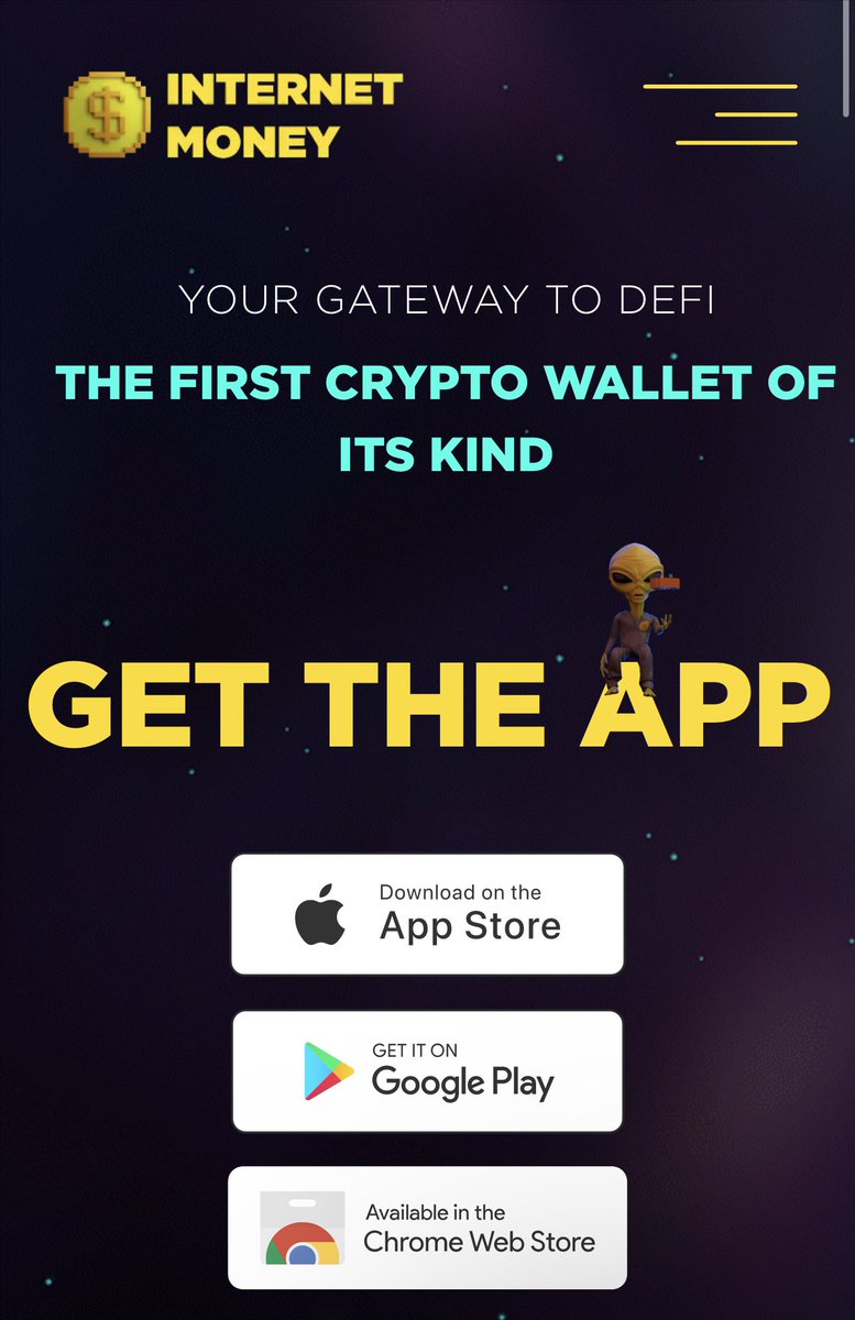 Shoutout to my niggas at <a href="/InternetMoneyio/">Internet Money | Crypto Wallet</a> for listing $More on their mobile wallet! 

<a href="/BuyMoreTokens/">Buy $More🟢</a>