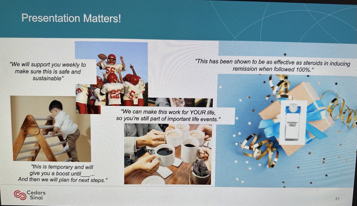 kristin_gi_rd's tweet photo. Today’s virtual meeting for ⁦@IBDCedarsSinai⁩ DIET program - great journal club led by ⁦@StaceyNellC_RD⁩ discussing talking to IBD patients about EEN! Loving the thoughtful discussions, many ideas to consider for my team/patients ⁦@IbdWustl⁩ https://t.co/4sPWgQSuDg