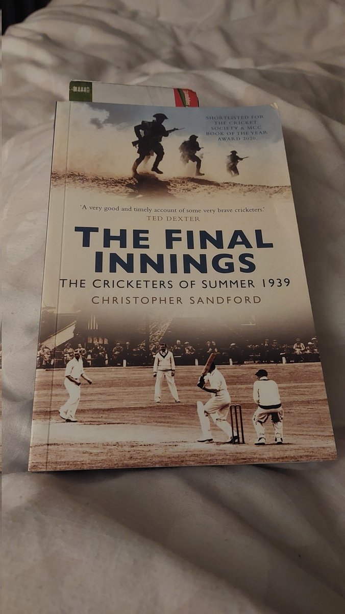 New book to read. I'm a big fan of cricket and social history. This should be good

#CricketBook