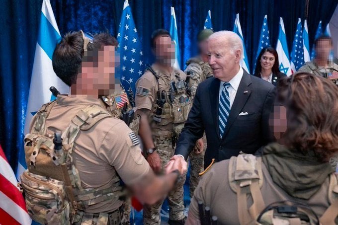 NEW: White House apologizes after Instagram post revealed the faces of Special Ops forces during Biden’s visit to Israel “As soon as this was brought to our attention, we immediately deleted the photo. We regret the error and any issues this may have caused.”