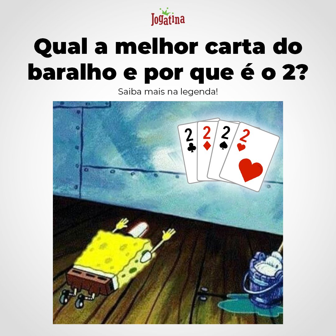 Jogatina.com on X: Momento Curiosidades Jogatina voltou! 🤓 Você já sabia  dessa curiosidade? Envie esse post para todos os seus parceiros de Jogatina!  📌 Baixe agora: Link na bio! . #Jogatina #Carteado #