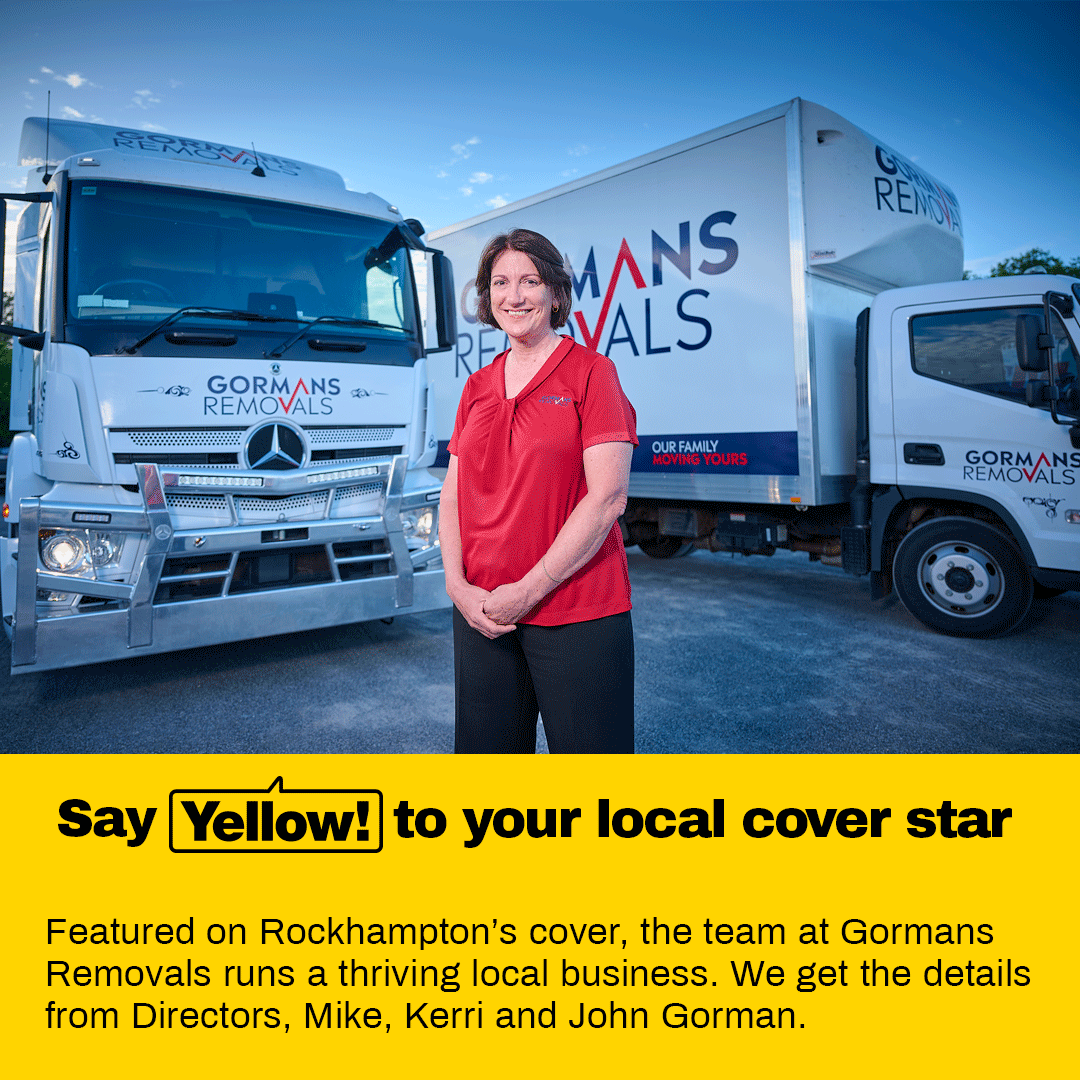 yellow_au's tweet photo. A shout out to Gormans Removals – the cover star of our 2023 Rockhampton Yellow Pages ⭐

From the 1970s, Yellow Pages has been a crucial part of their advertising strategy, employing both the Yellow Pages Book and Yellow Pages Online to help their clientele locate them. https://t.co/nRVpnwzQgo