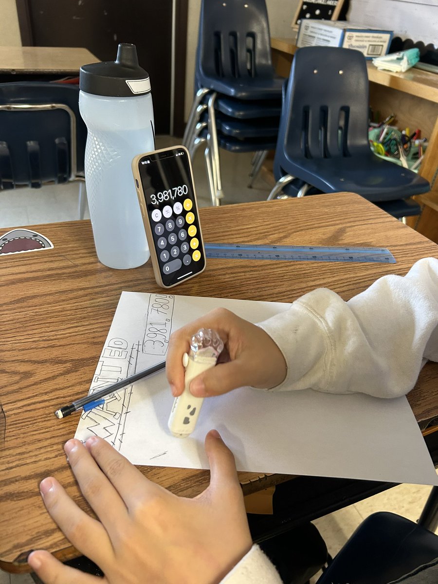 Students in Grade 7/8 created “Wanted” posters to show their knowledge of numbers up to a billion! <a href="/GEDSB/">Grand Erie District School Board</a>