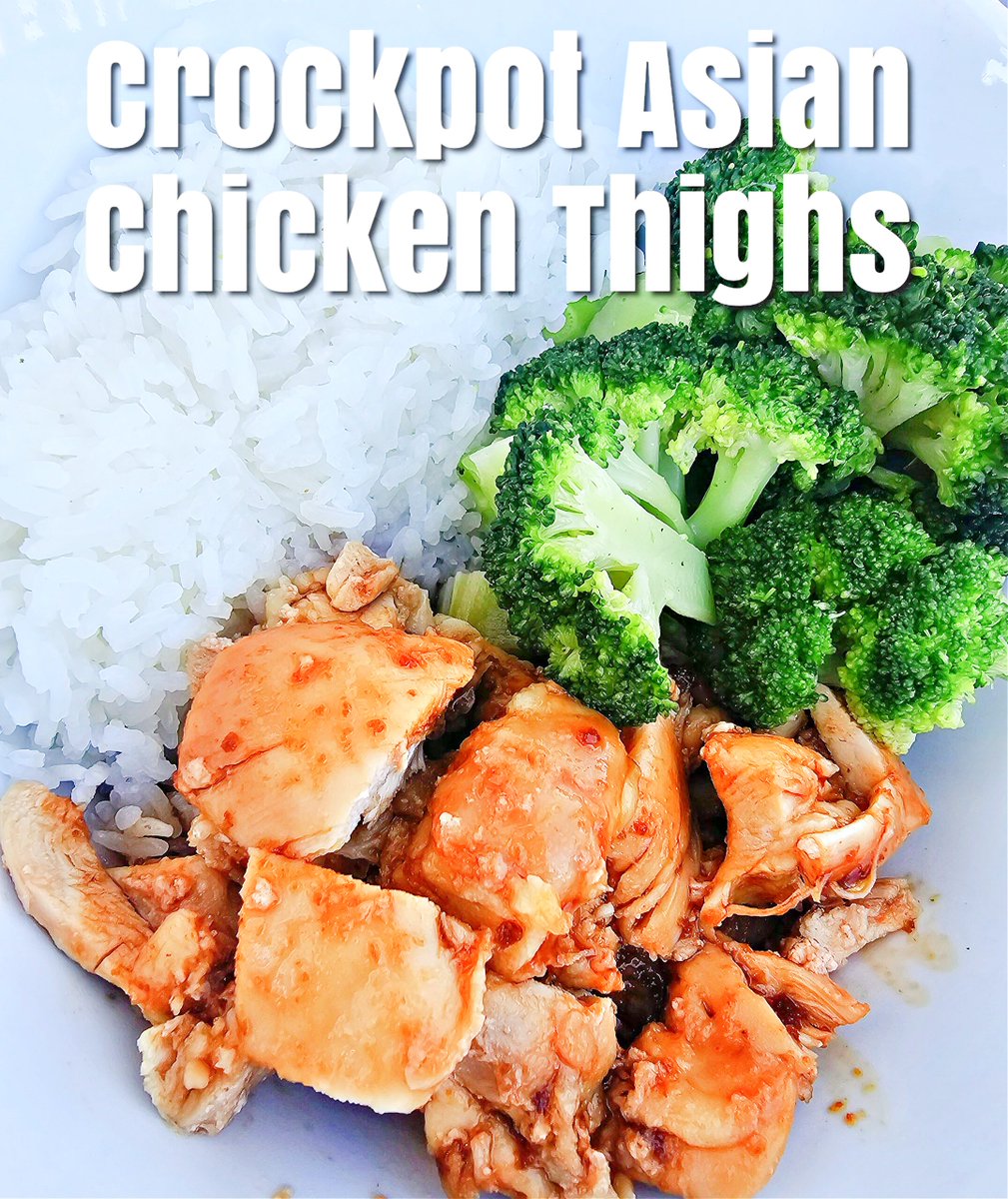 theloulougirls's tweet photo. We live on easy dinner these days and the crockpot is my go to. Crockpot Asian Chicken Thighs are so good and delicious.
https://t.co/FBglIlAAI9
#food #recipes #yummy #asianrecipe #crockpotdinner #quickrecipe #chickenrecipes #onepanmeal #crockpot #familydinnerideas https://t.co/uRS5hDSylq