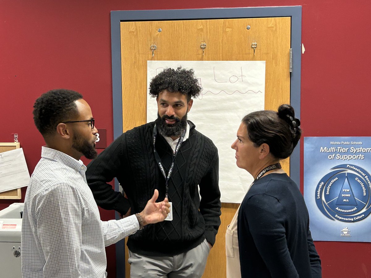 ChrisWendt259's tweet photo. Shoutout to our ⁦@WichitaUSD259⁩ first year principals for a great day of collaboration and learning. Another thank you to our facilities team for their presentation today. These first year principals will be growing our district’s success for years to come! #wpsproud https://t.co/d53H6v3g2N