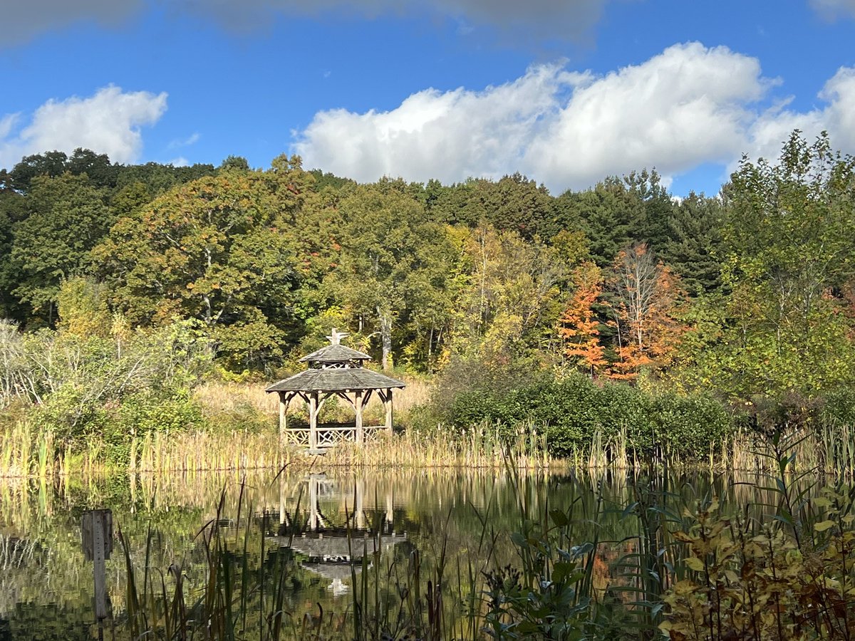 Glorious day at Tower Hill Botanic Garden!
#BotanyBoss