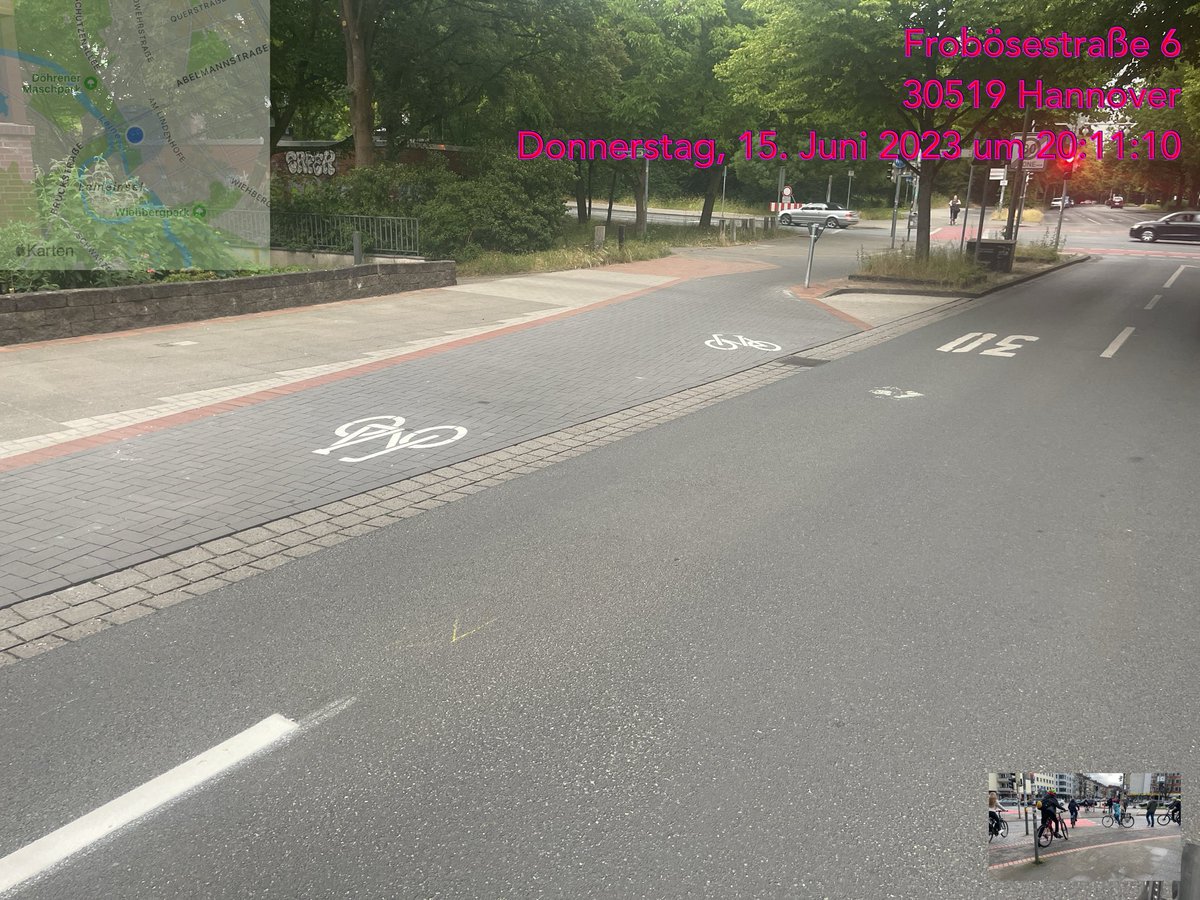 ICESonic6's tweet image. Auch die @Polizei_H hat die Radinfrastruktur schon mehrfach kritisiert @hannoverpolitik Das #VeloRoutenNetz grundsätzlich gleiche Merkmale/ Richtlinien @FGSV_eV @bmdv @Wissing @andreasscheuer werden eingehalten @Goslar_Institut @DVR_info @DVR_info #KlimaNeutral2030 #VisionZero