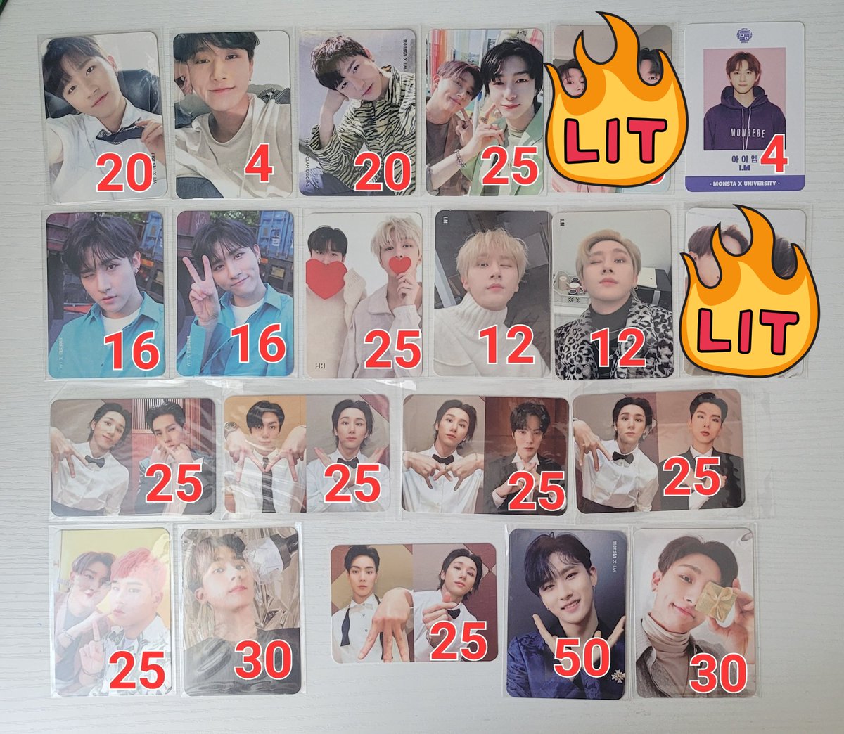 mx_photocards's tweet photo. ⚠️Stock sale⚠️

I.M broadcast photocards on sale. Dm if interested. Prices in EURO as stated on pictures 💙 Dm!

#IM #MONSTAX #Monstaxphotocard #photocard #changkyun #broadcastpc #monsta_x #창균 #아이엠 #보카 https://t.co/6HH19kCI6q