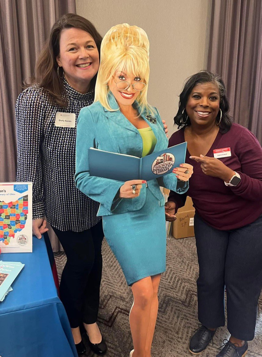 Preschool Promise (@ppromisemc) on Twitter photo Our team attended the Symposium on Children today at the <a href="/OhioState/">Ohio State</a> Crane Center.
Our friend (we wish) <a href="/DollyParton/">Dolly Parton</a> was represented because <a href="/ImaginationOhio/">Dolly Parton's Imagination Library of Ohio</a> @imaginationohio gives kids a book every month, just like us!
#dollyparton #read #readytoread #education #educate #kids Our team attended the Symposium on Children today at the <a href="/OhioState/">Ohio State</a> Crane Center.
Our friend (we wish) <a href="/DollyParton/">Dolly Parton</a> was represented because <a href="/ImaginationOhio/">Dolly Parton's Imagination Library of Ohio</a> @imaginationohio gives kids a book every month, just like us!
#dollyparton #read #readytoread #education #educate #kids
