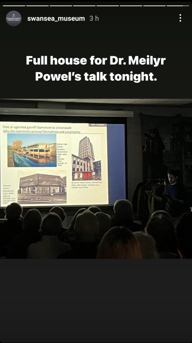 Diolch am y gwahoddiad @swanseamuseum . Interesting discussions afterwards too! #TwentiethCentury #C20 #Modernism #Swansea #Abertawe