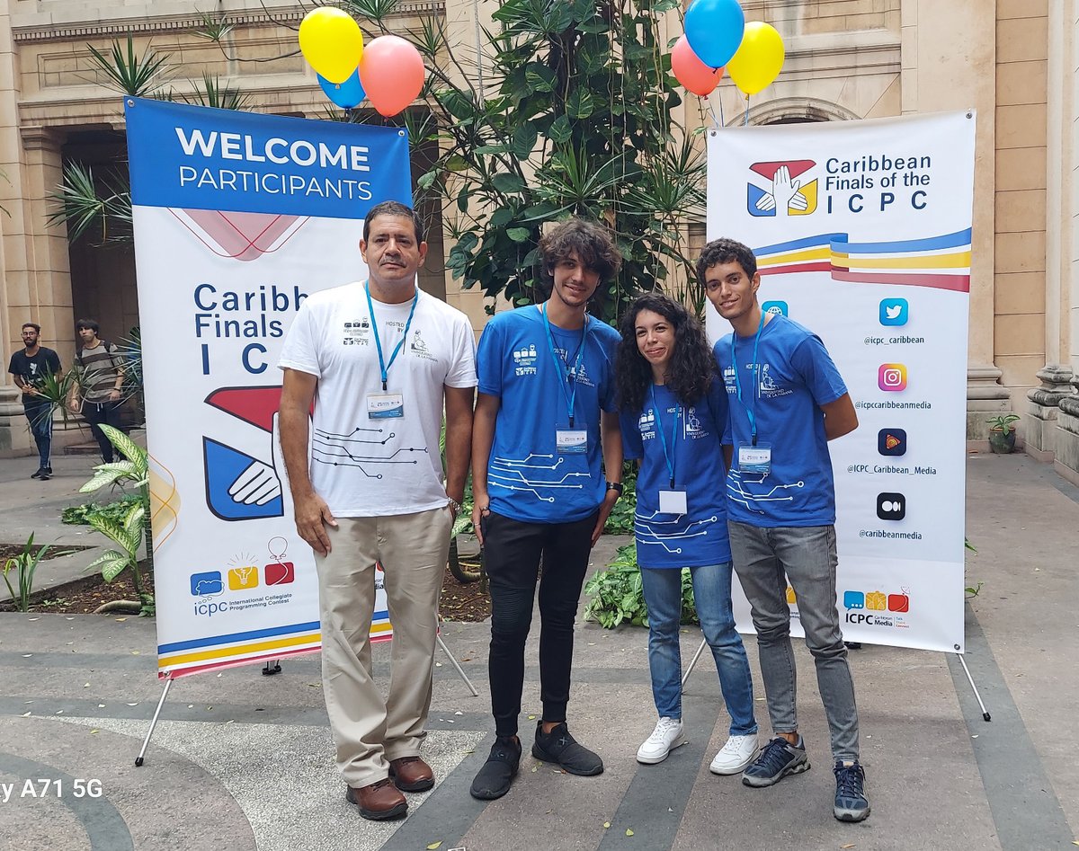 UdeLaHabana's tweet image. Nuestros equipos son: UH Top, MatCombinator, UH-Random, DP/DT, UH-eureka, Flaming Tomatoes, Homelandik, UH AstroCodex y Dynamic CHYP.
#295UH #ICPC2023