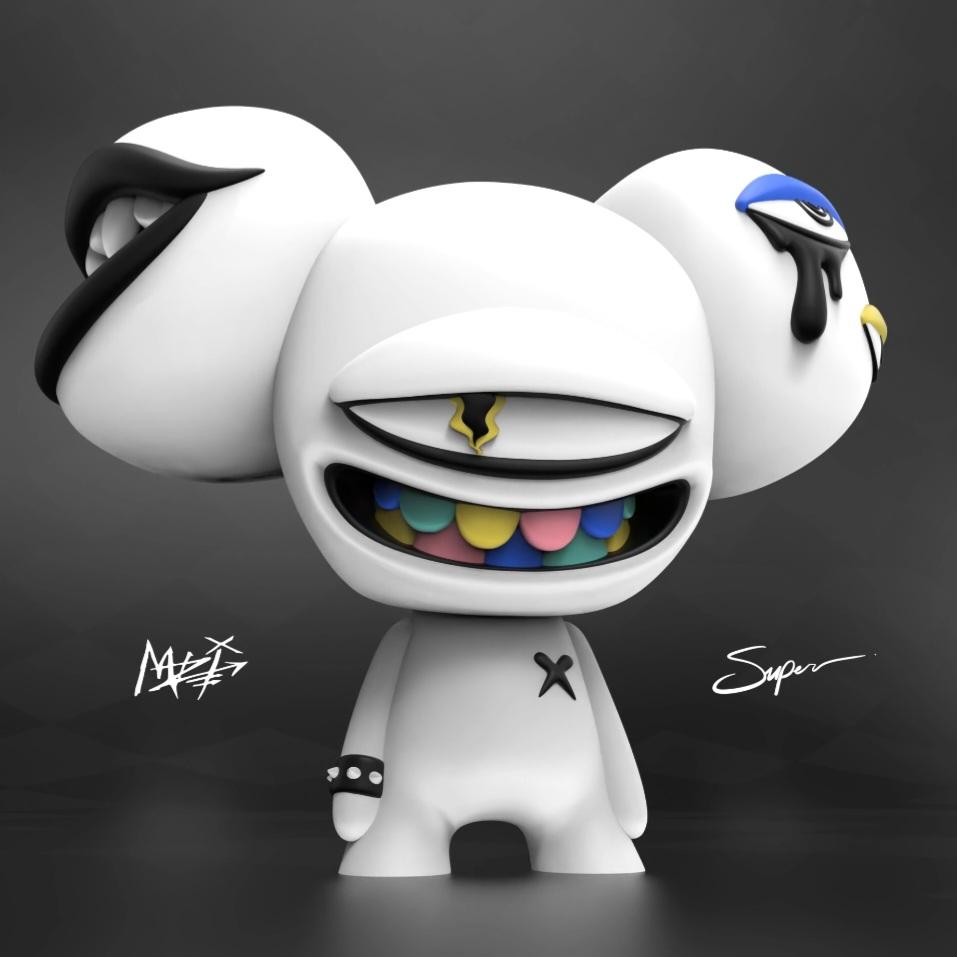 TheSeattleOne's tweet photo. @TrasheryArt @akidcalledbeast @weallsurvived @The_DASK @SuperNfty Yuup! That's the dope @SuperNfty X @Mvzi333 collab.
It came with a digital and physical version, plus had a matching Fallen Head made by #SuperNFTY https://t.co/B9Bu38j0dt