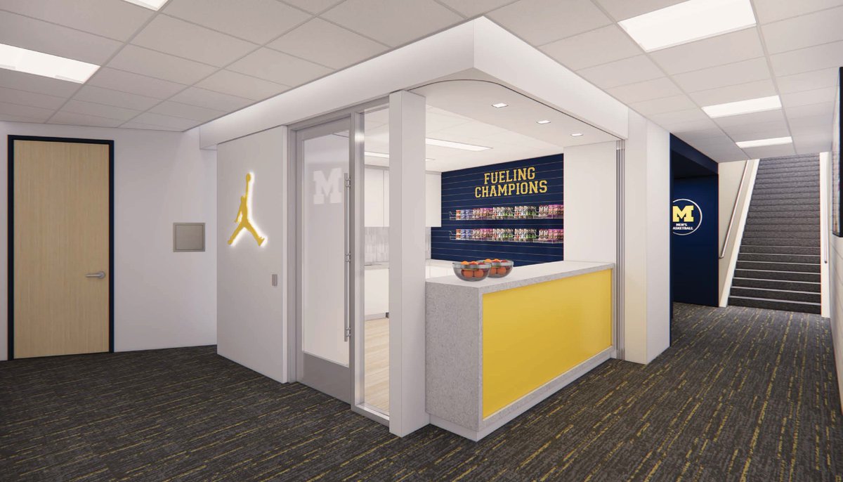 Getting some new digs!

The Board of Regents approved a locker room renovation in the William Davidson Player Development Center, which will be completed by Fall 2024

More: myumi.ch/VMm93 

#GoBlue