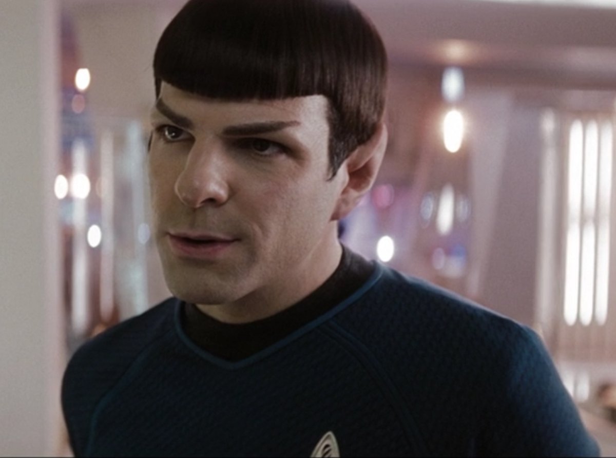 antipodal's tweet photo. #StarTrek #STAOS #SpockDaily #ZacharyQuinto #AllStarTrek
Tweeting one photo/art/cartoon of Spock per day, starting from the oldest saved photo on my computer.
I have over 200.
Today's is from Oct 7, 2023.
Art is screen caps from Star Trek 2009.
Peace and Long Life! https://t.co/9Kq2tMlRX0