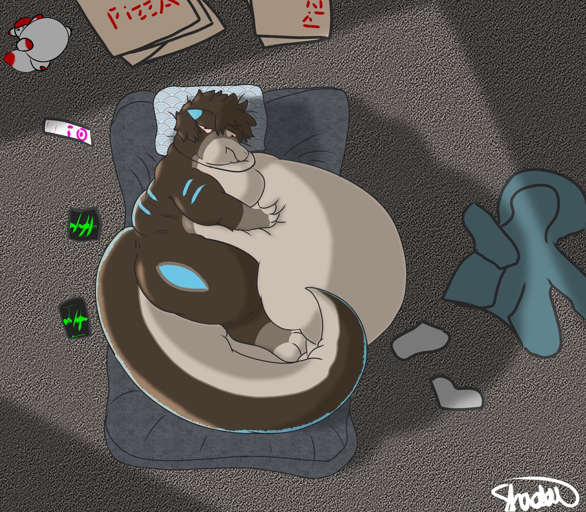 Drew another TF/WG thing of my OC dealing with keeping his form hidden 2/?
#TFEveryday