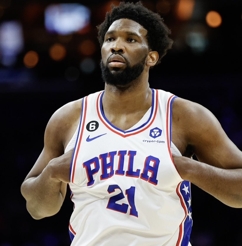 TheDunkCentral's tweet photo. There is "scuttlebutt" around the league that Joel Embiid wants to join the Knicks, per  @Chris_Broussard 

(Via @FTFonFS1 ) https://t.co/Pq7agjKEdN
