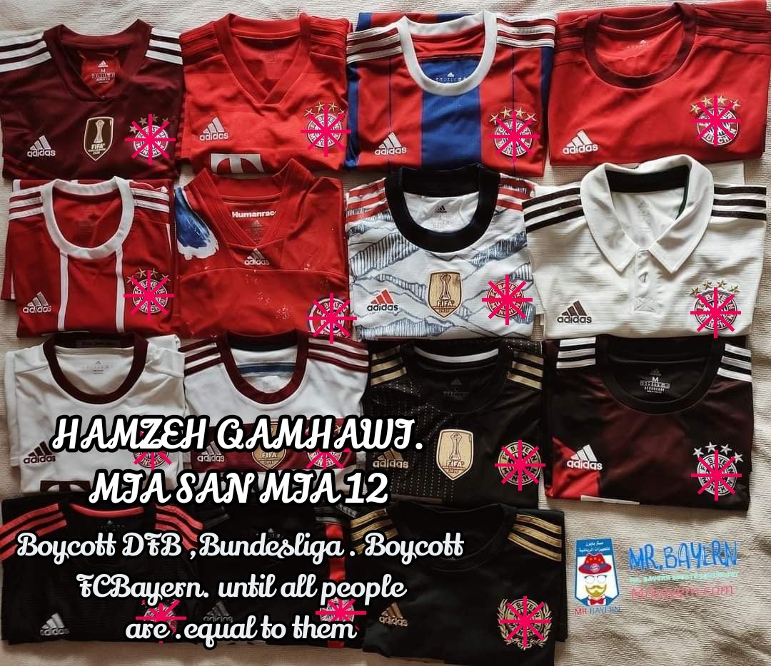 Boycott DFB , 
Bundesliga 
 Boycott FCBayern
 until all people are 
equal to them
<a href="/FCBayern/">FC Bayern München</a> <a href="/FCBayernAr/">بايرن ميونخ</a> <a href="/FCBayernBR/">FC Bayern Brasil</a> <a href="/FCBayernUS/">🇺🇸 FC Bayern US 🇨🇦</a> <a href="/fcbayern_2/">شبكة بايرن ميونخ</a>
