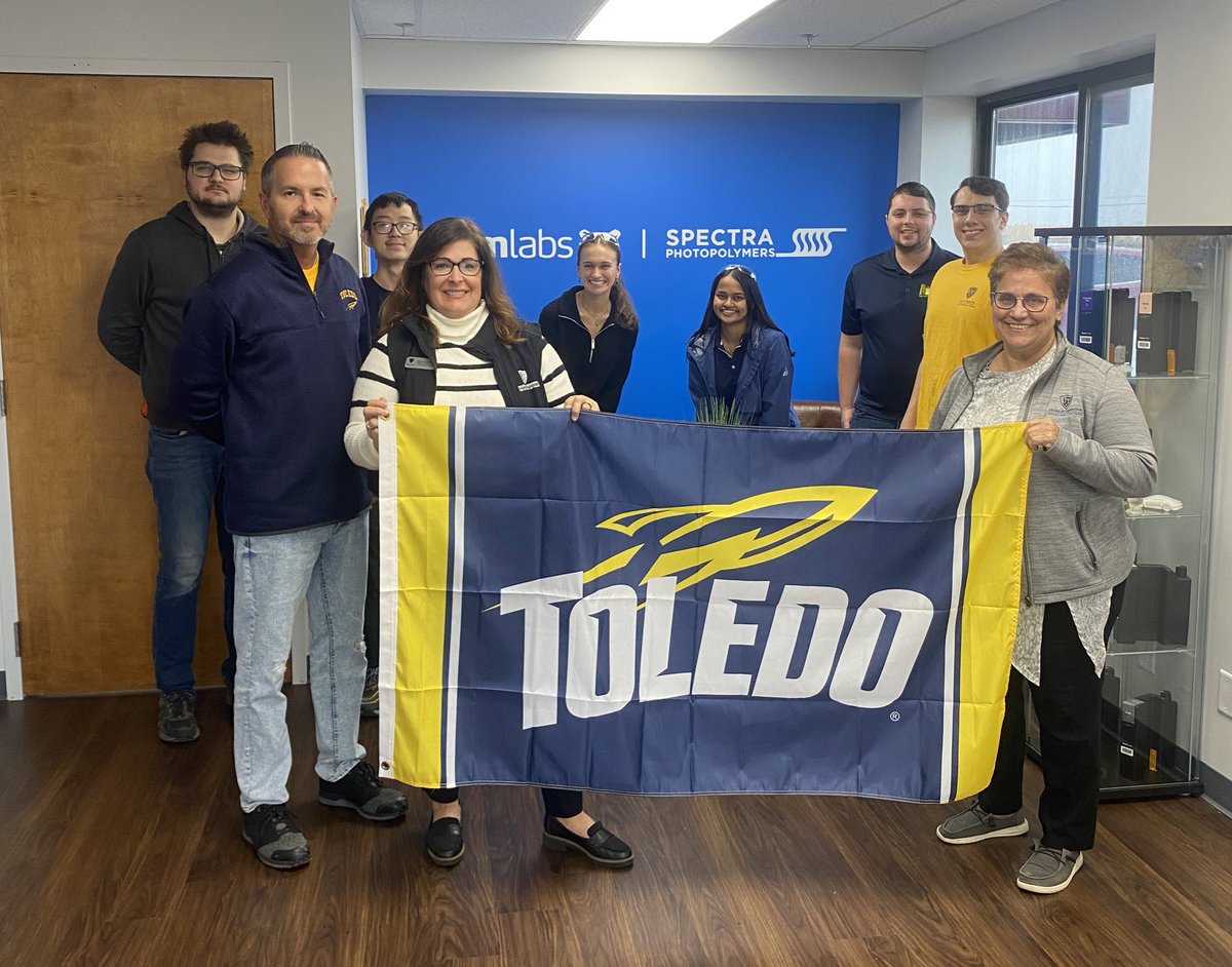 THANK YOU to Tony and Formlabs for an amazing tour and some cool gadgets for us to start using! <a href="/formlabs/">Formlabs</a> <a href="/UToledoCoE/">UToledo Engineering</a>