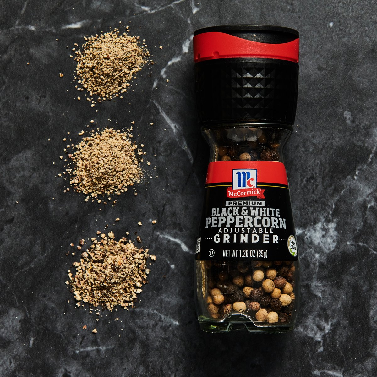 Mccormick Grinder Black Peppercorn, Adjustable - 1 oz