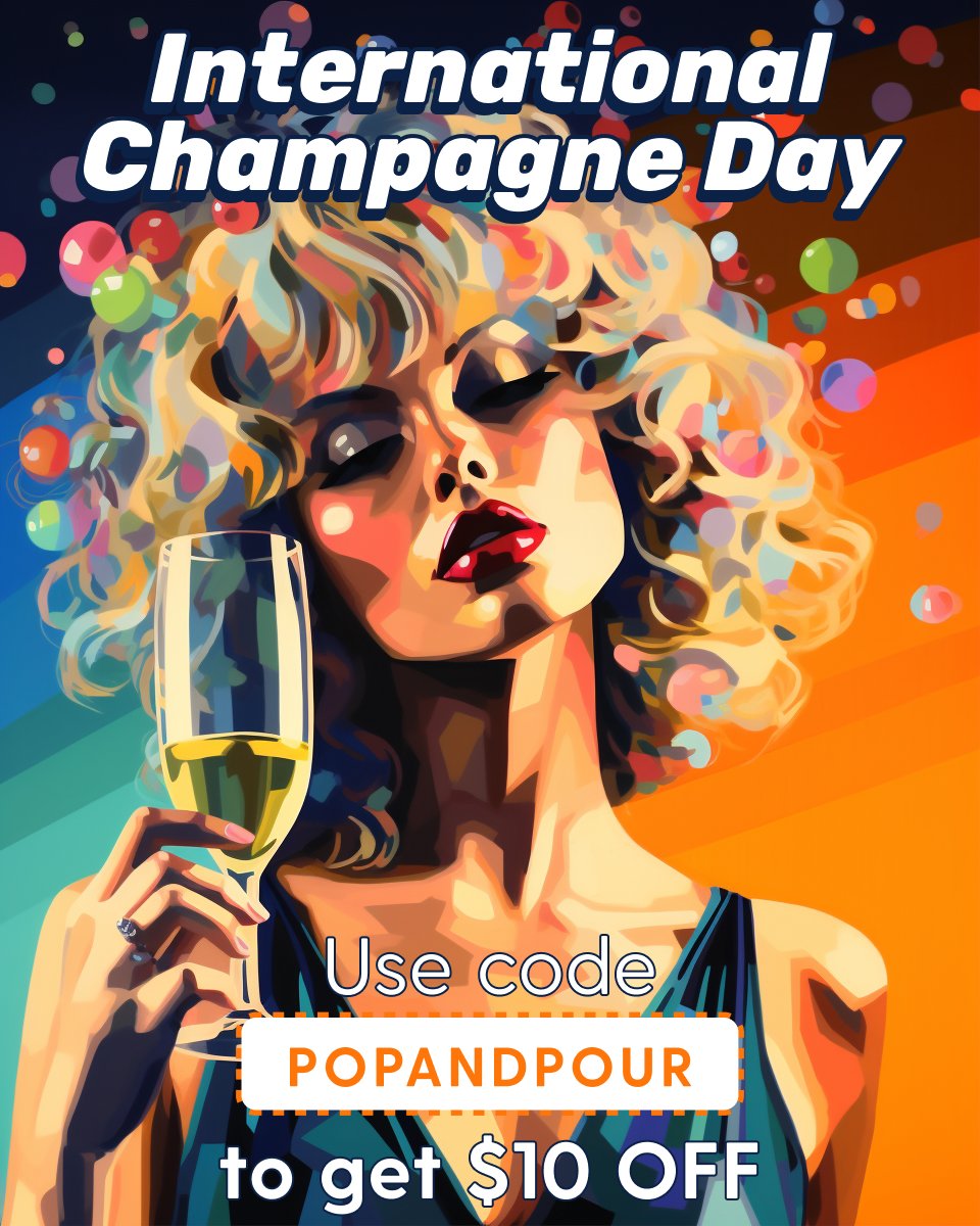 tippleAU's tweet photo. It's International Champagne Day!!!
🍾
🥂
Let's get fizzy and celebrate with $10 off all orders over $50 by using code POPANDPOUR at checkout. Valid until Sun 29/10.

#TippleDrinks #FastAndCold #Bubbles https://t.co/7D5IY9Cuef