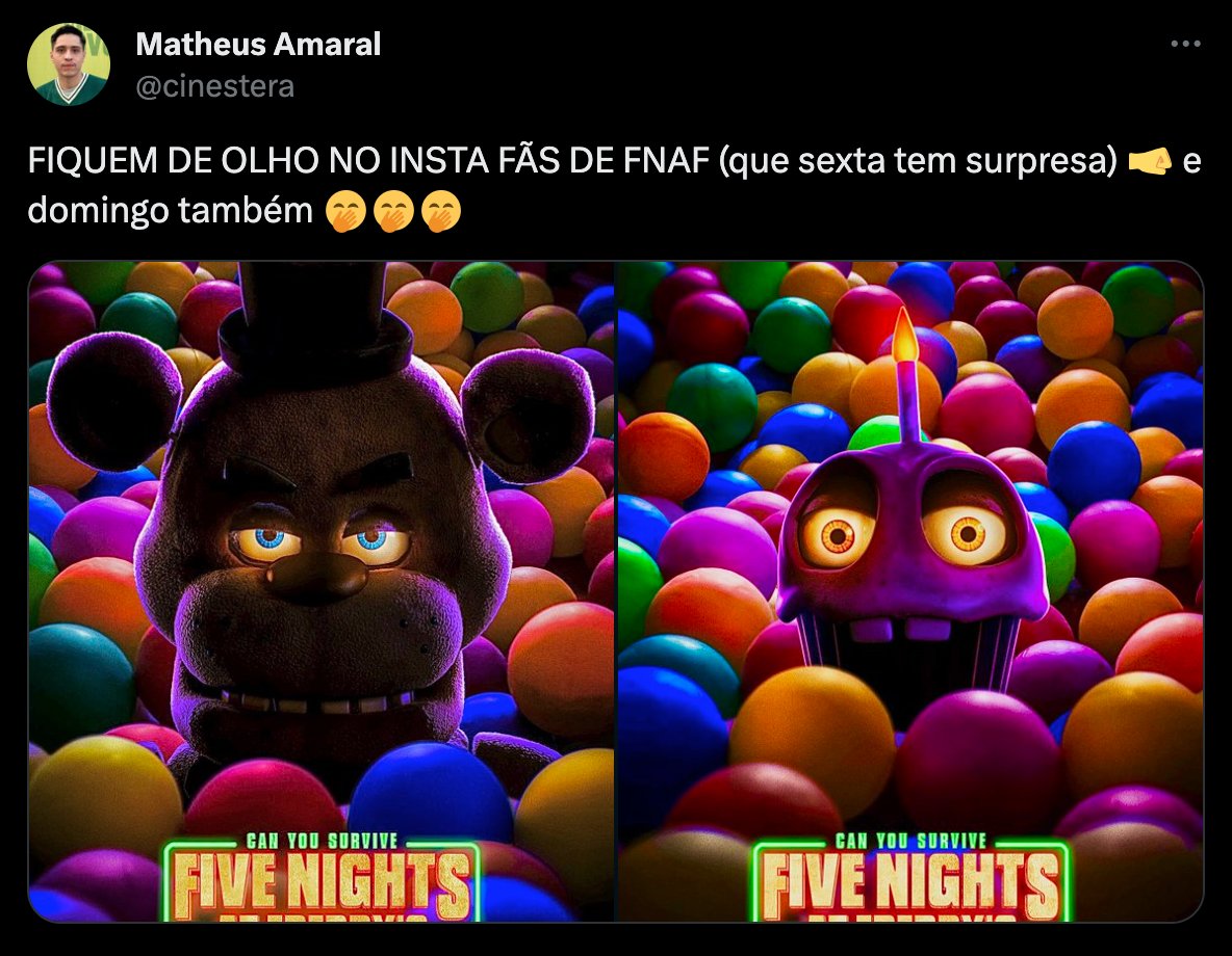 Imagem: Meus memes de FNAF ;-;  Five Nights at Freddys PT/BR