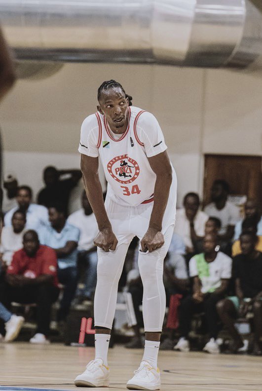 Hasheem Thabeet, the no. 2 pick of the 2009 NBA Draft, made his debut for Pazi BBC of his native Tanzania today 🇹🇿  <a href="/roadtoBAL/">Road To BAL</a> 

They aim to qualify for Season 4 of <a href="/theBAL/">Basketball Africa League</a>
