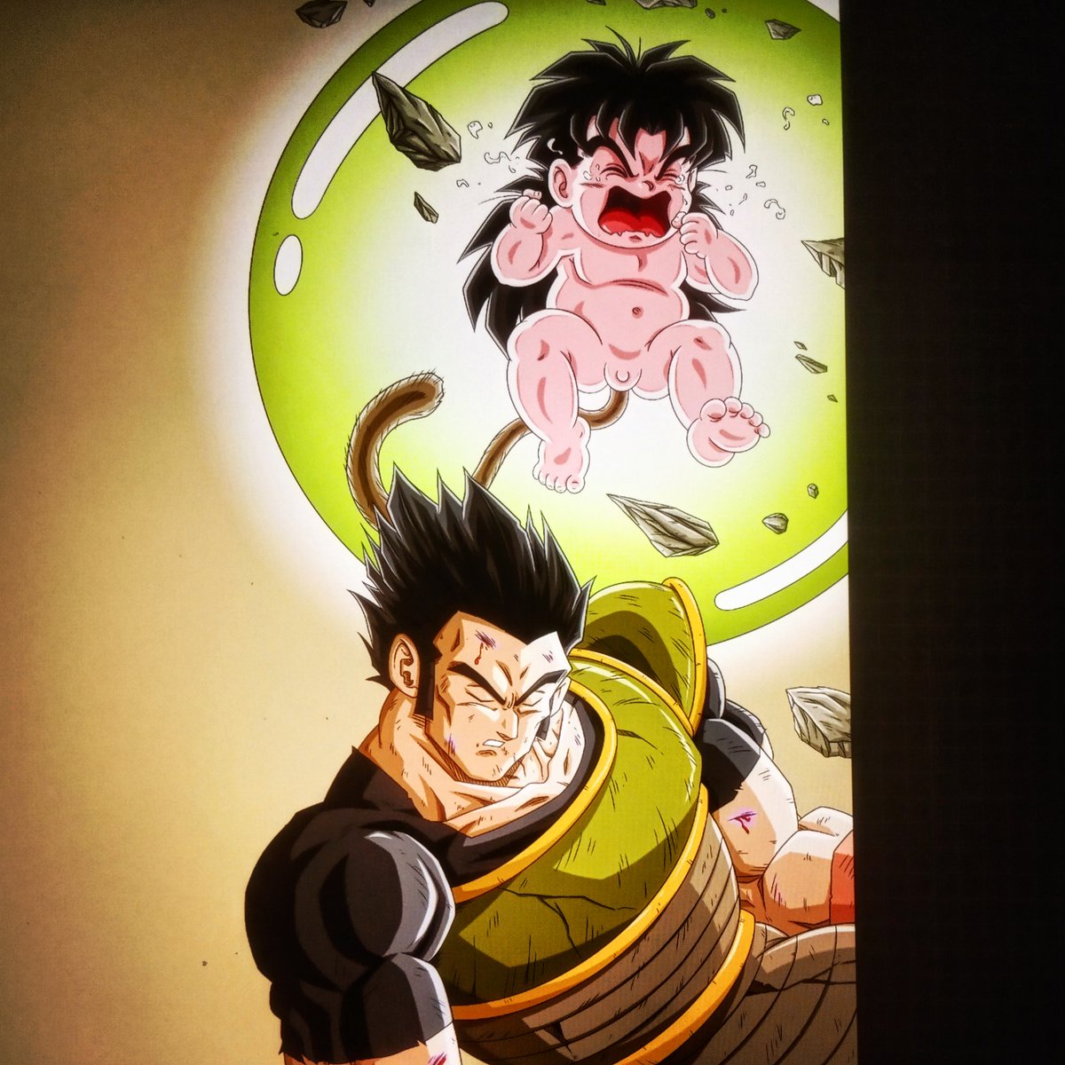 TablosAF's tweet photo. Ilustración completa de #Broly y #Paragus para la solapa interior de la nueva portada de #DragonBallAF Origins Vol. 3 - Ed. #Coleccionista.
#tablos #tablosaf #paragus #brolymovie #dragonballzfans #brolydbz https://t.co/o2R412q0hq