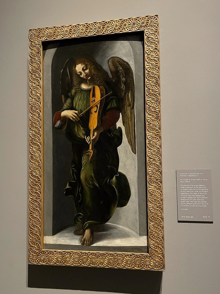 Here's to a day filled with creativity, imagination, and endless beauty!. A person who understands and loves an exquisite painting is very valuable.
 #LondonArtGallery #ArtisticAdventures #GalleryDay