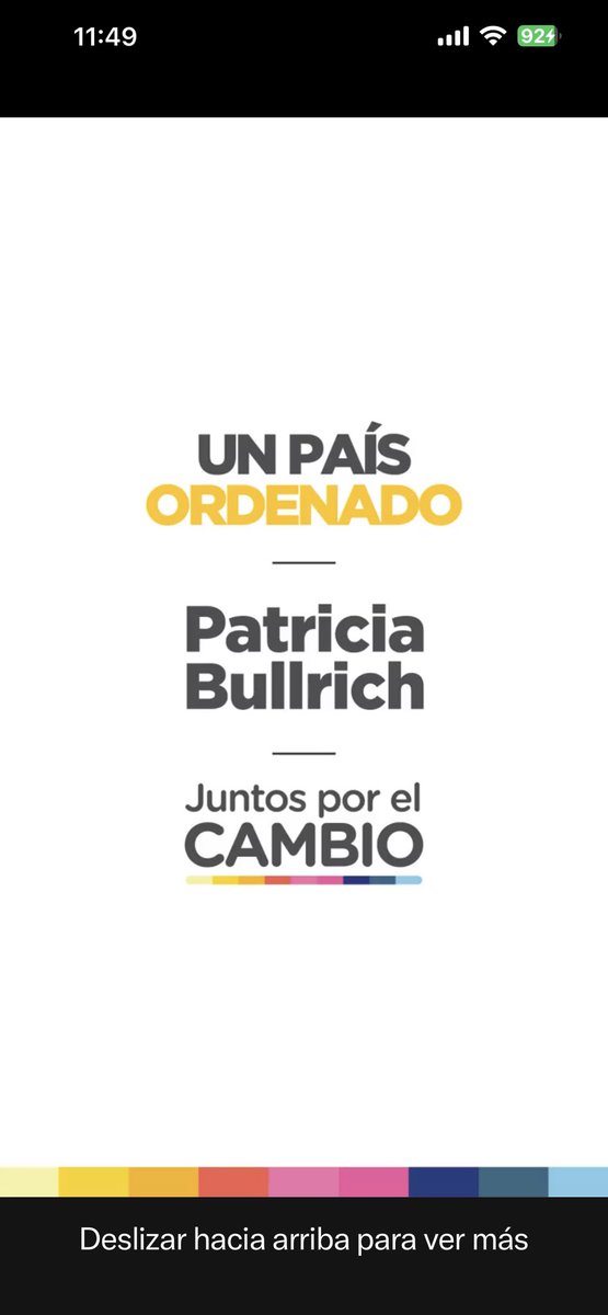 sansa16's tweet photo. @PatoBullrich Vamos Pato!!
El domingo todos con vos!!💪🦆🇦🇷 https://t.co/NTWrxy6L8Q