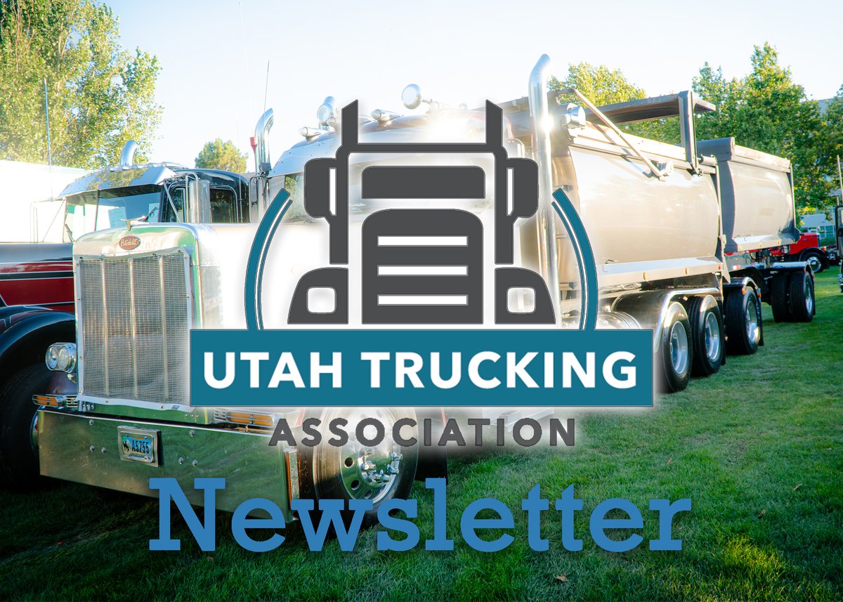 UTA Newsletter is up and ready to read! Click on the link below. 

utahtrucking.com/utah-trucking-…