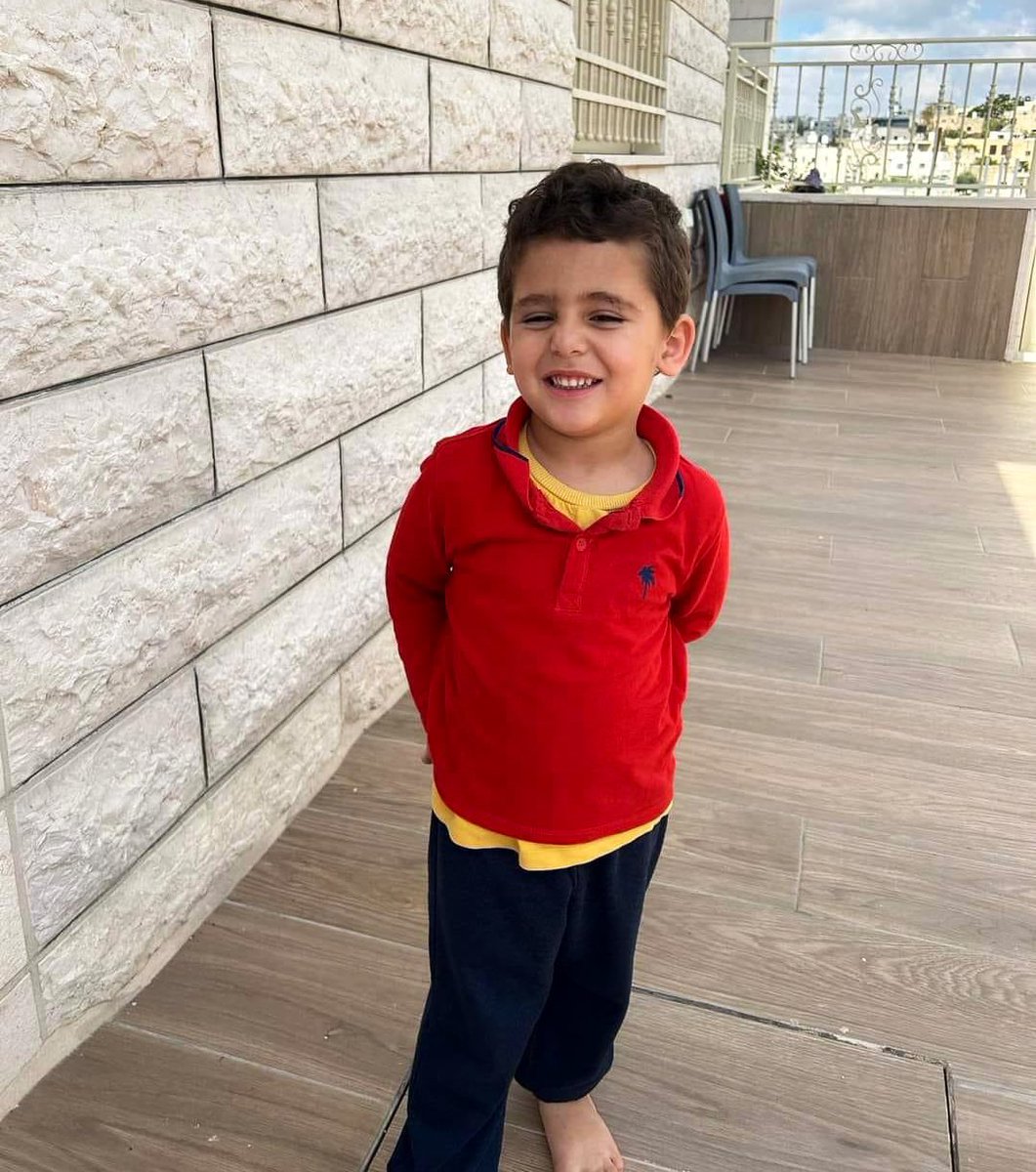 jacksonhinklle's tweet image. 🇮🇱🇵🇸 The ISRAELI military arrested a 3 YEAR OLD CHILD last night to presure his father Najeb Mafarha from the town of Beit Luqia in Ramallah to turn himself in.