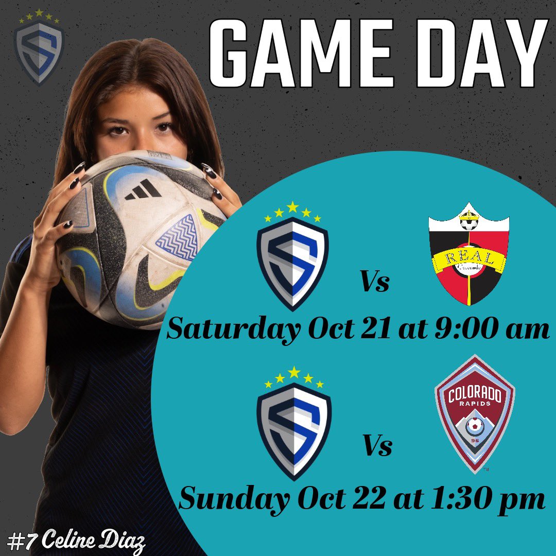 Exciting times ahead! ⚽️ Heading from Dallas to Colorado for some thrilling soccer matches! Excited to see the battle on the pitch! #SoccerLife #MatchDayMadness #DallasToColorado #OnTheRoadAgain ⚽️🚗' 
@CelineDiaz06 @adamflynnAF @StingSoccerClub