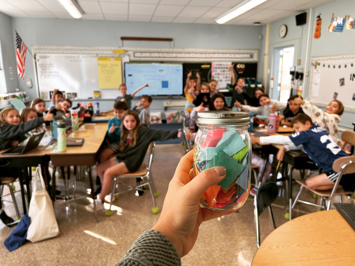 Mrs. Devlin (@mrsdevlin_) on Twitter photo In honor of Peace Week, we listened to the story of the “Kindness Snippet Jar.” Each student shared a positive message for their peers to read tomorrow 🙂✌🏼☮️ <a href="/MTPSpride/">Middletown Township Public Schools</a> <a href="/MTPSFairview/">Fairview Elementary</a> In honor of Peace Week, we listened to the story of the “Kindness Snippet Jar.” Each student shared a positive message for their peers to read tomorrow 🙂✌🏼☮️ <a href="/MTPSpride/">Middletown Township Public Schools</a> <a href="/MTPSFairview/">Fairview Elementary</a>