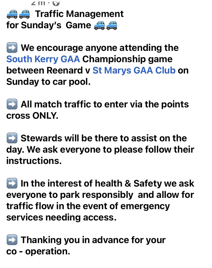 Official Reenard GAA tweet media