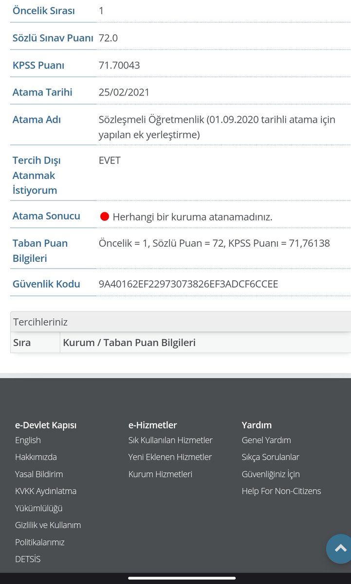 HAKarayanOGRTMN's tweet photo. Mülakatın etkisine cevaben. Bu atamalarda 1 puandan daha az puanla atanmadığım açıktır. Şimdi bir kişiye bir puan fazla verilse ve atansa bunun vebalini ödeyecek mi Yusuf Bey? Ki fotonun birinde 0.06 ile kalmışım yani. Ben de inançlıyım ama size inanmıyorum.  #MülakataGeçitYok https://t.co/sWDjyAQ9IK
