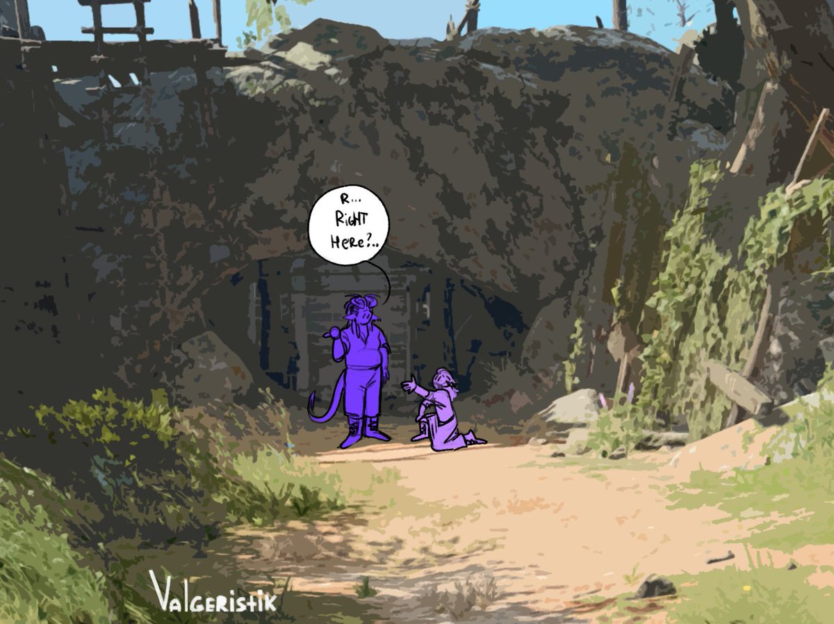 valgeristik_art's tweet photo. This scene for Gale triggered for me in the funniest place possible 1/2

#BG3fanart https://t.co/Lc1fwKGTAA
